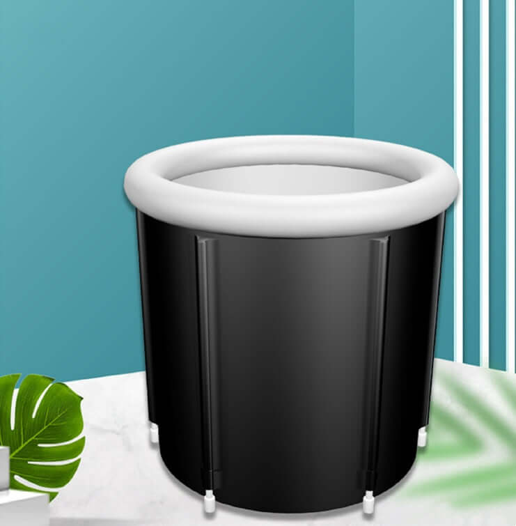 Portable Ice Bath Tub – Inflatable Cold Plunge for Recovery & Wellness with Lid Cover | Phonax Services
