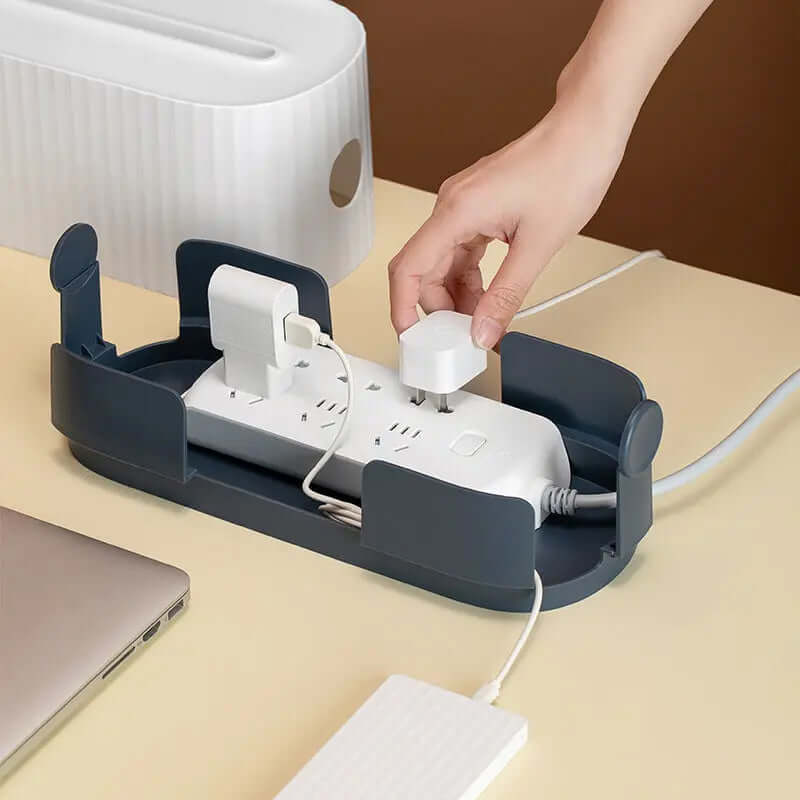Power Strip Wire Case Cable Storage Box Anti Dust Charger | Phonax Services