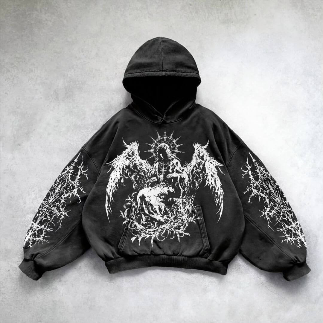 Printed Casual Hoodie American Sweater | Phonax Services