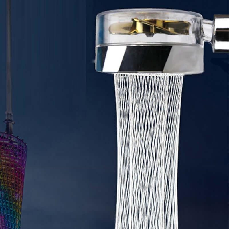 Propeller Shower Head with Stop Button – High Pressure & Water Filter Spray for Bathroom | Phonax Services