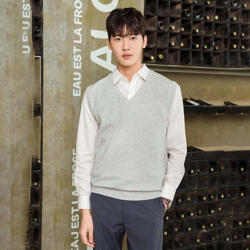 Pullover Knitting Men's Vest Autumn And Winter Clothing | Phonax Services