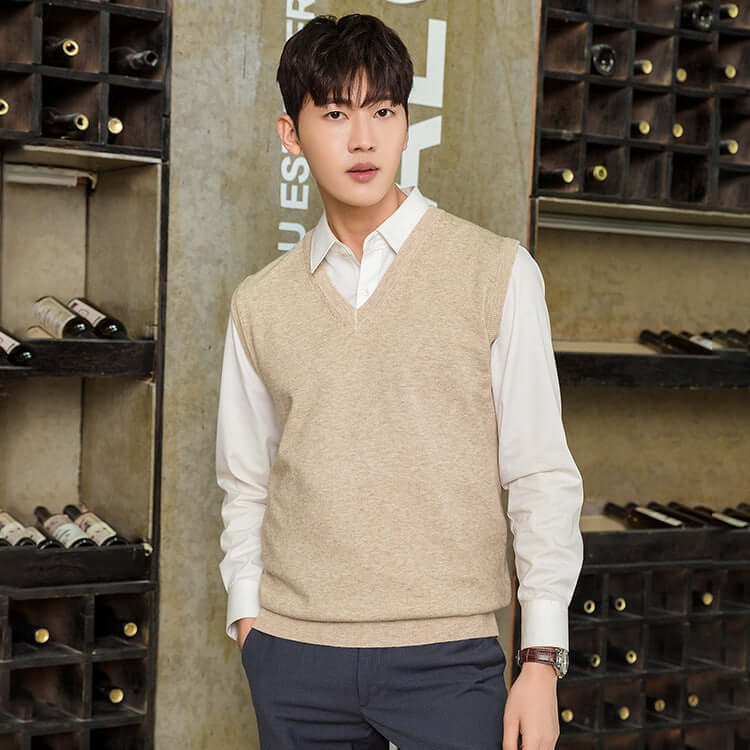 Pullover Knitting Men's Vest Autumn And Winter Clothing | Phonax Services