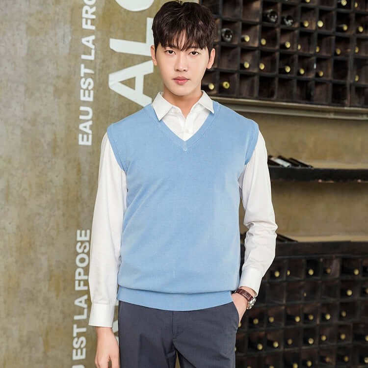 Pullover Knitting Men's Vest Autumn And Winter Clothing | Phonax Services