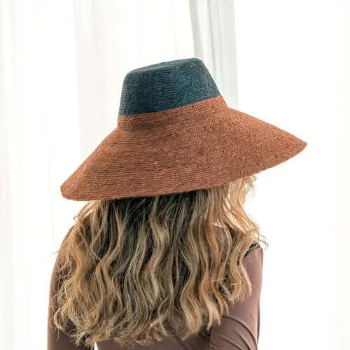 🌸RIRI DUO Jute Straw Hat, for vacation | Travel Hat | Phonax Services