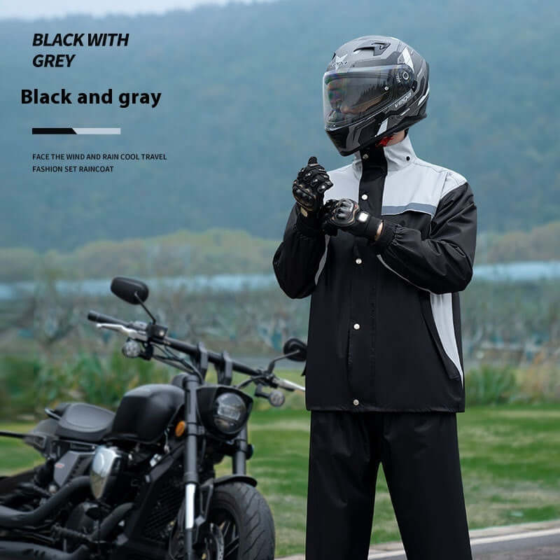 Rain Pants Cycling Suit Motorcycle Split Raincoat | Phonax Services