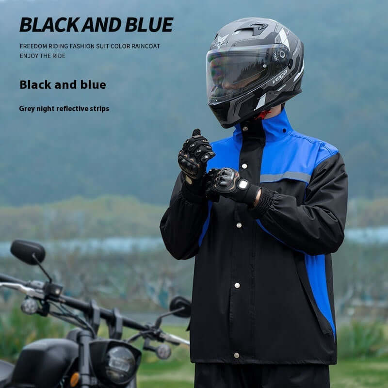 Rain Pants Cycling Suit Motorcycle Split Raincoat | Phonax Services
