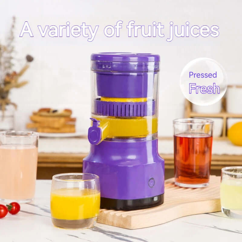 Rechargeable USB Electric Citrus Juicer – Portable Lemon & Orange Squeezer for Home or Travel | Phonax Services