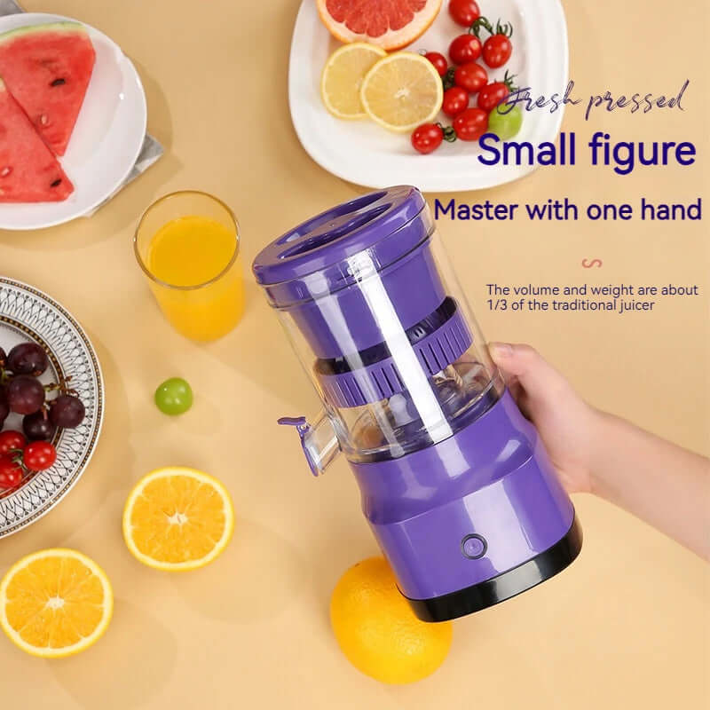 Rechargeable USB Electric Citrus Juicer – Portable Lemon & Orange Squeezer for Home or Travel | Phonax Services