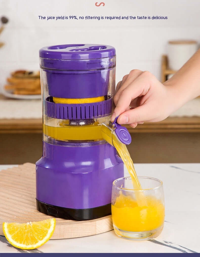 Rechargeable USB Electric Citrus Juicer – Portable Lemon & Orange Squeezer for Home or Travel | Phonax Services