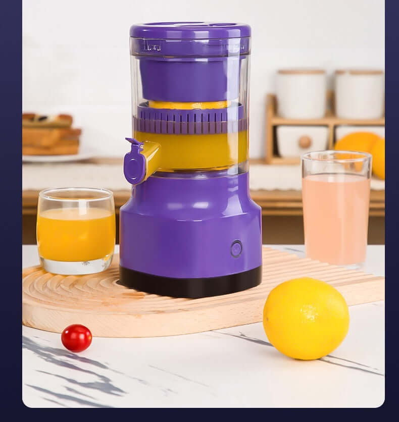 Rechargeable USB Electric Citrus Juicer – Portable Lemon & Orange Squeezer for Home or Travel | Phonax Services