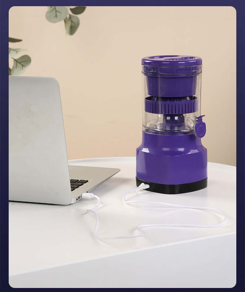 Rechargeable USB Electric Citrus Juicer – Portable Lemon & Orange Squeezer for Home or Travel | Phonax Services