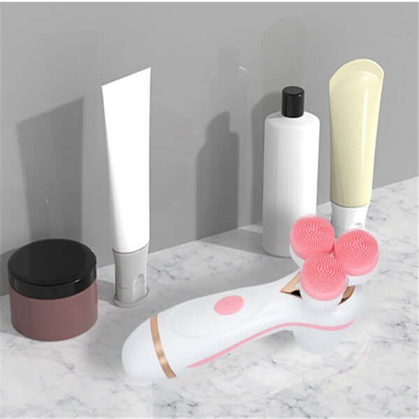 Rechargeable Rotary Silicone Facial Cleansing Brush – Dual Speed Electric Face Exfoliator | Phonax Services