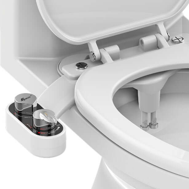Self-Cleaning Bidet Toilet Attachment – Dual Nozzle Water Spray for Feminine & Rear Wash | Phonax Services