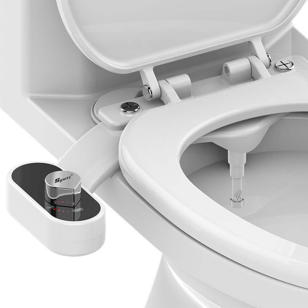 Self-Cleaning Bidet Toilet Attachment – Dual Nozzle Water Spray for Feminine & Rear Wash | Phonax Services