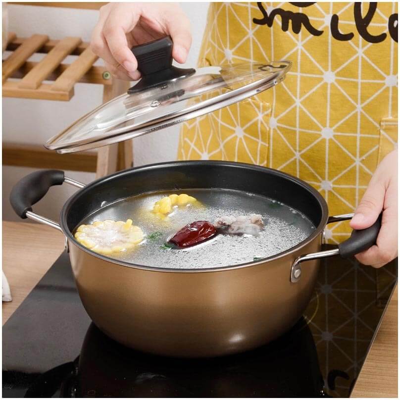 3-Piece Cast Iron Non-Stick Cookware Set – Durable Kitchen Pots & Frying Pan by Phonax | Phonax Services