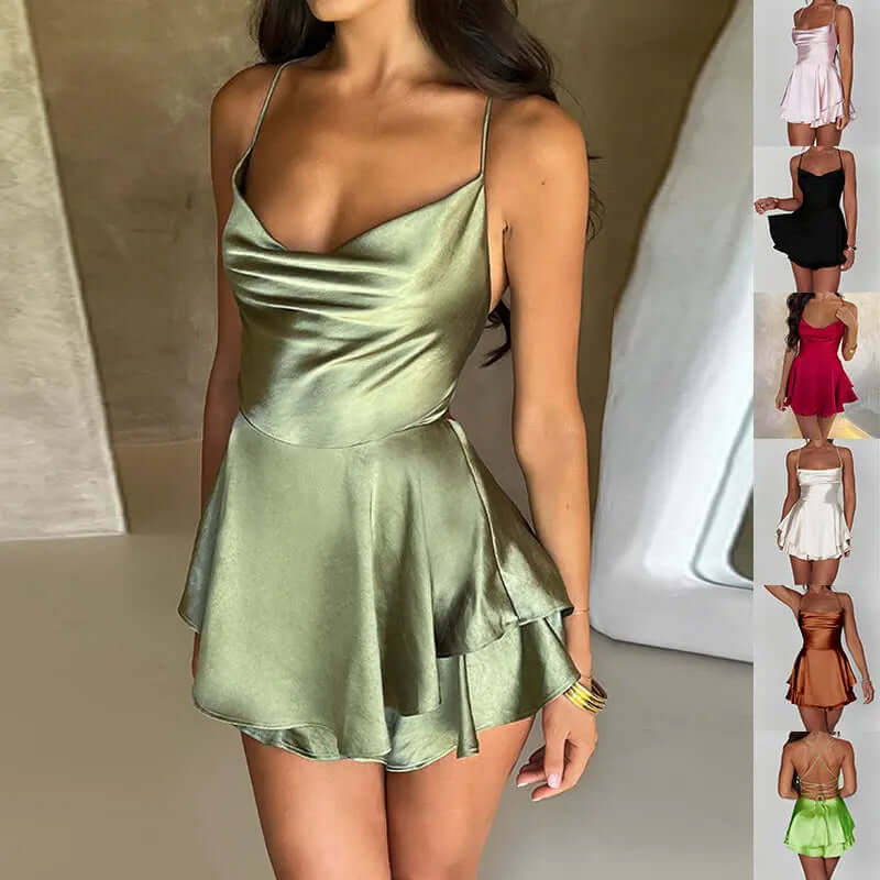 FashionForward Sexy Suspender Skirt – Elegant Summer Style | Phonax Services