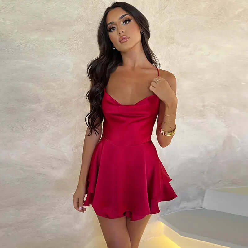 FashionForward Sexy Suspender Skirt – Elegant Summer Style | Phonax Services