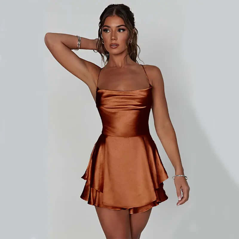 FashionForward Sexy Suspender Skirt – Elegant Summer Style | Phonax Services
