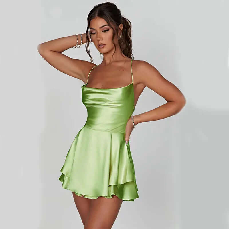 FashionForward Sexy Suspender Skirt – Elegant Summer Style | Phonax Services