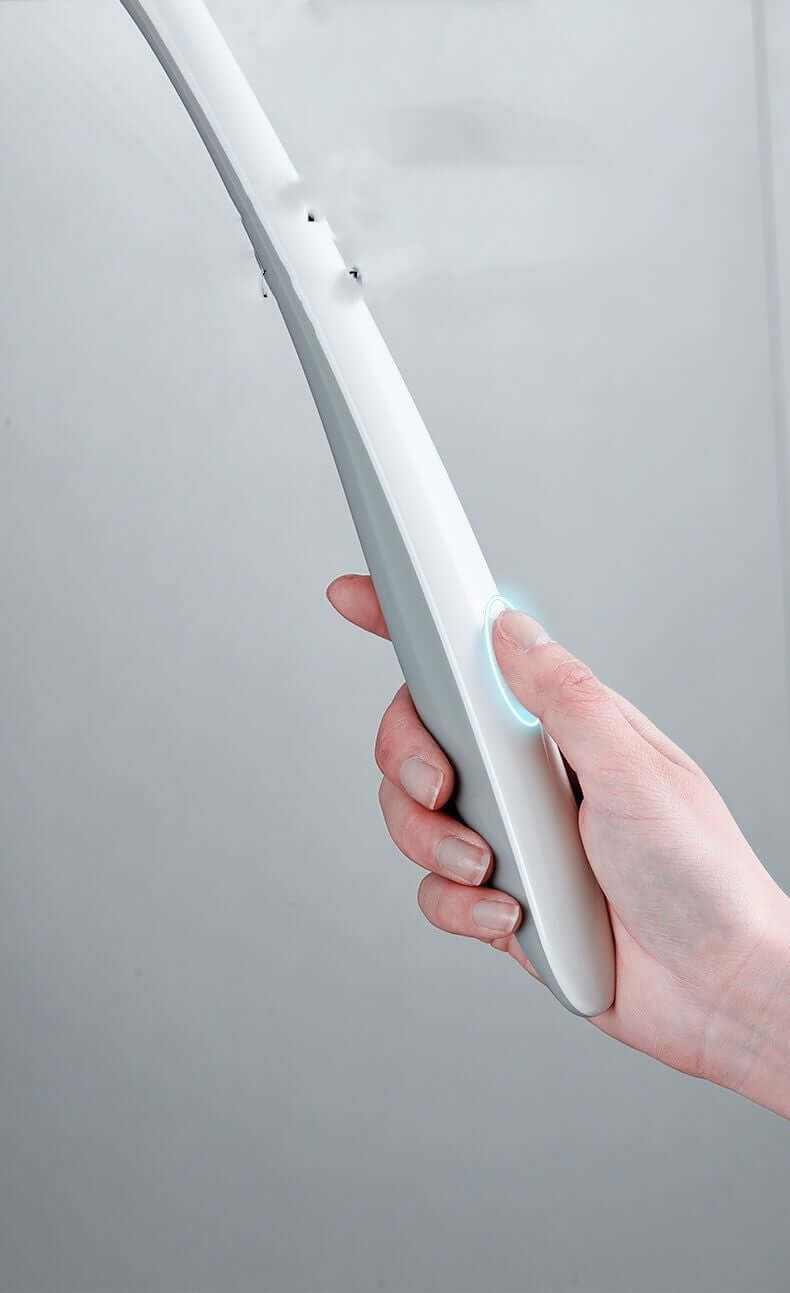 Silicone Toilet Brush Set – Flexible Bathroom Scrubber with Wall Mount & Ergonomic Handle | Phonax Services