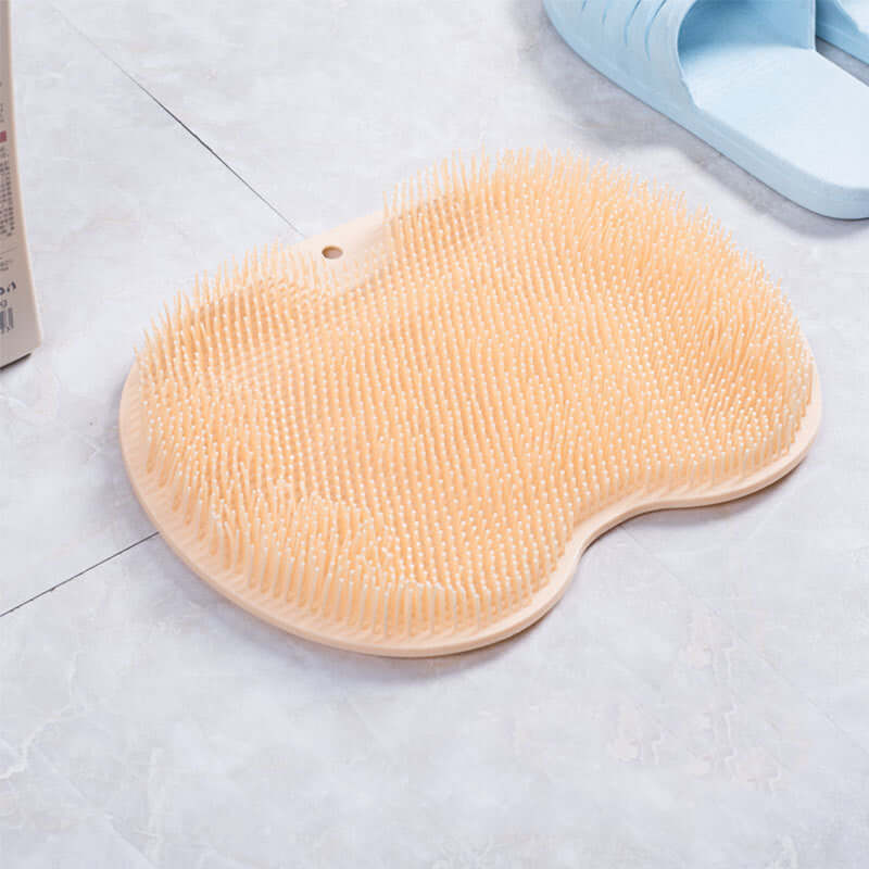 Silicone Wall-Mounted Bath Brush – Hands-Free Body Scrubber & Massager for Shower | Phonax Services