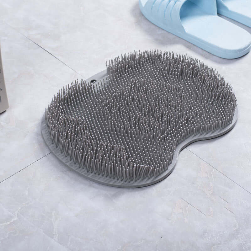 Silicone Wall-Mounted Bath Brush – Hands-Free Body Scrubber & Massager for Shower | Phonax Services