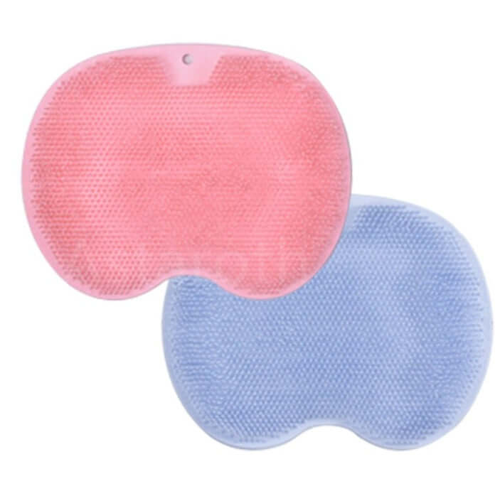 Silicone Wall-Mounted Bath Brush – Hands-Free Body Scrubber & Massager for Shower | Phonax Services
