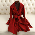 ElegantStyle Reversible Cashmere Coat – Timeless Mid-Length Design | Phonax Services