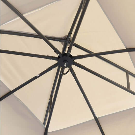 Soft-topped Metal Gazebo With Mosquito Nets And Sun Blinds | Phonax Services
