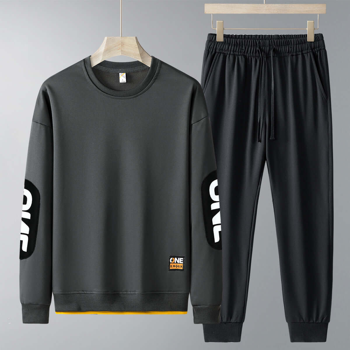 Spring And Autumn New Casual Sweatshirt Trousers Set For Men | Phonax Services