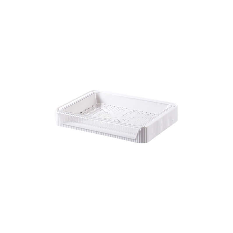 Stackable Folding Kitchen Storage Rack with Drain Basket – Phonax | Phonax Services