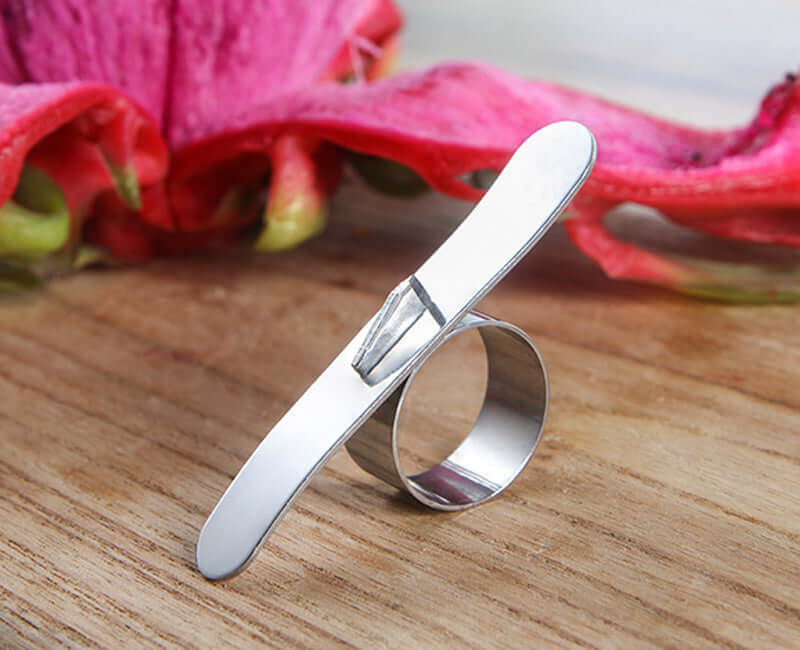 Stainless Steel Orange Peeler Ring – Easy Open Fruit Tool for Citrus & Kitchen Use | Phonax Services