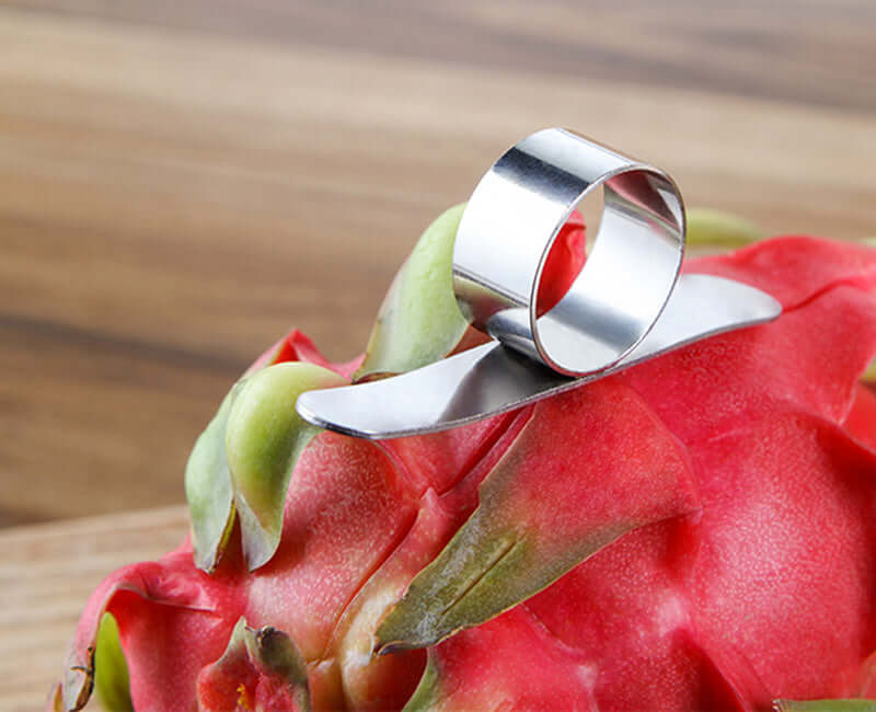 Stainless Steel Orange Peeler Ring – Easy Open Fruit Tool for Citrus & Kitchen Use | Phonax Services