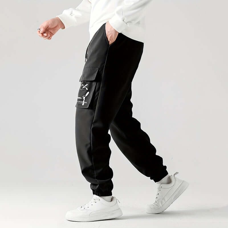 Straight Ankle Tied Wear-resistant Overalls Casual Pants | Phonax Services