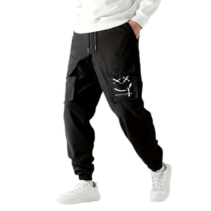 Straight Ankle Tied Wear-resistant Overalls Casual Pants | Phonax Services