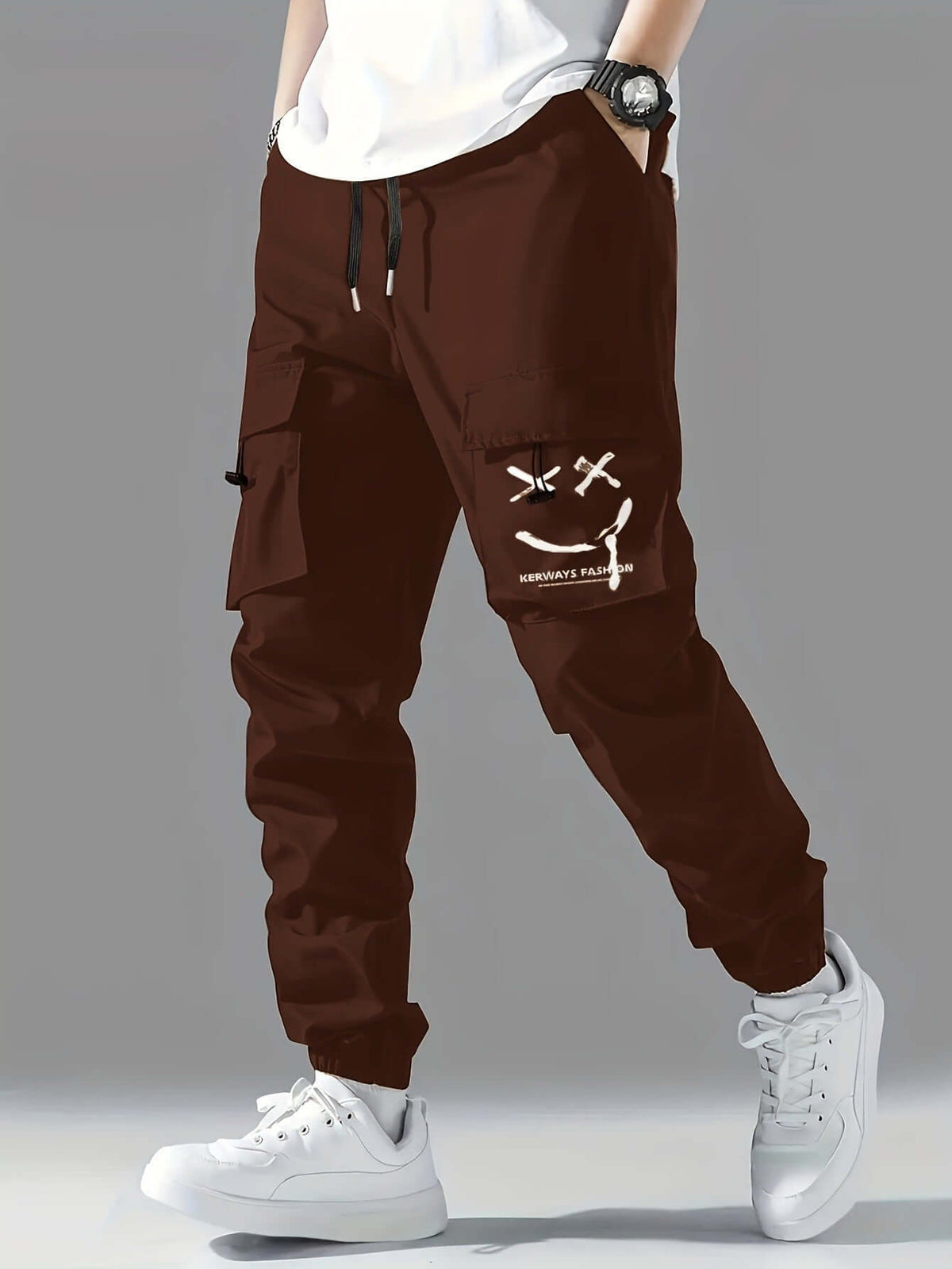 Straight Ankle Tied Wear-resistant Overalls Casual Pants | Phonax Services