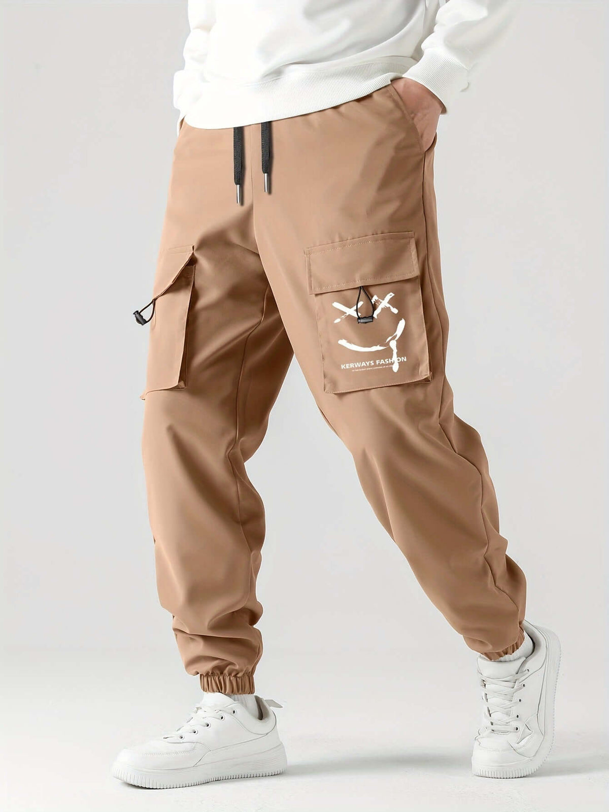 Straight Ankle Tied Wear-resistant Overalls Casual Pants | Phonax Services