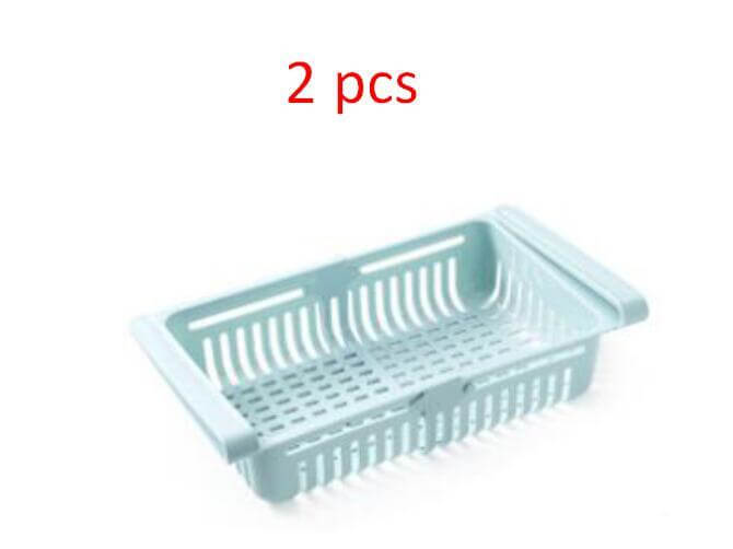 Stretchable Refrigerator Storage Basket – Pull-Out Organizer for Fridge & Kitchen | Phonax Services