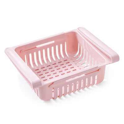 Stretchable Refrigerator Storage Basket – Pull-Out Organizer for Fridge & Kitchen | Phonax Services