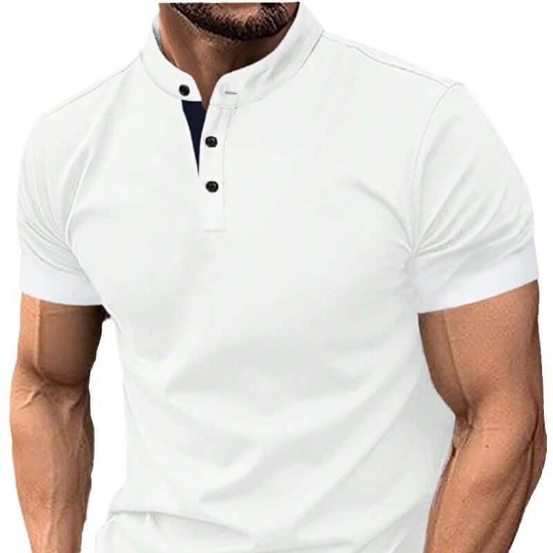 Summer New Polo Shirt Zipper Pocket Men's Sports Polo Shirt | Phonax Services