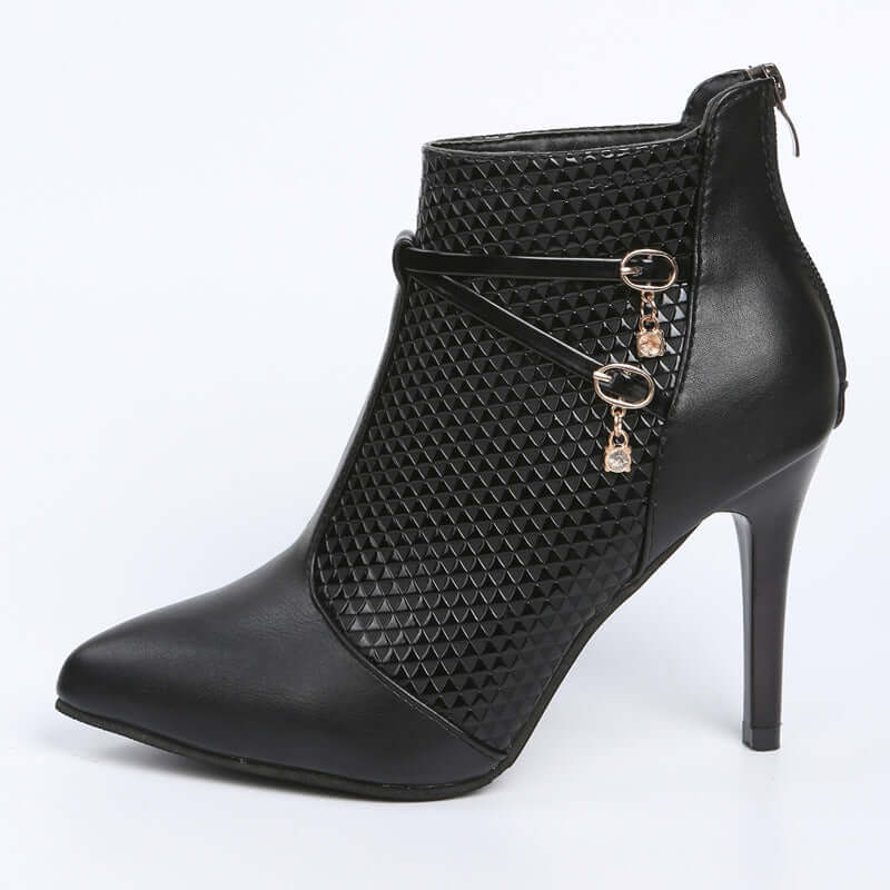 StyleElite Thigh High Heel Boots – Chic Pointed Toe Design | Phonax Services