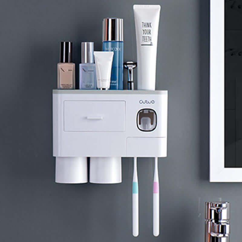 Toothbrush Rack Brush Bathroom Punch-Free Magnetic Toothbrush Holder | Phonax Services