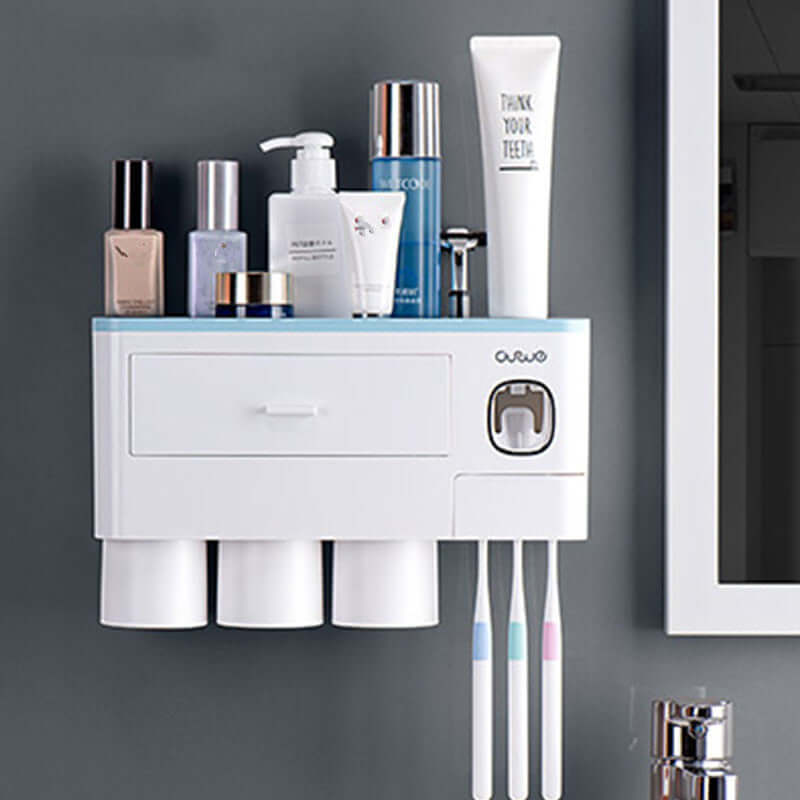 Toothbrush Rack Brush Bathroom Punch-Free Magnetic Toothbrush Holder | Phonax Services