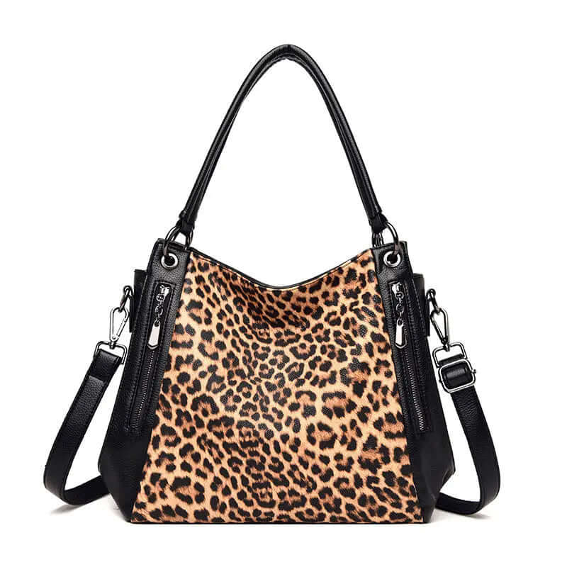 Urban Simple Large Capacity Leopard Print Fashion Women's Bag | Phonax Services