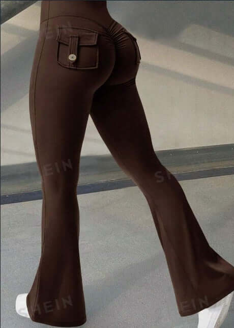 SHEIN High Stretch Flare Leggings – Scrunch Butt Lift Design | Phonax Services
