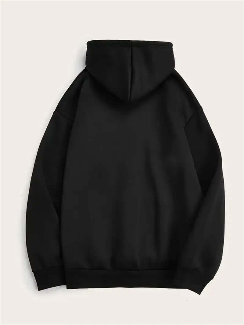 YourBrand Women's Casual Rib-Knit Hoodie – Fun Cartoon Fish Print | Phonax Services