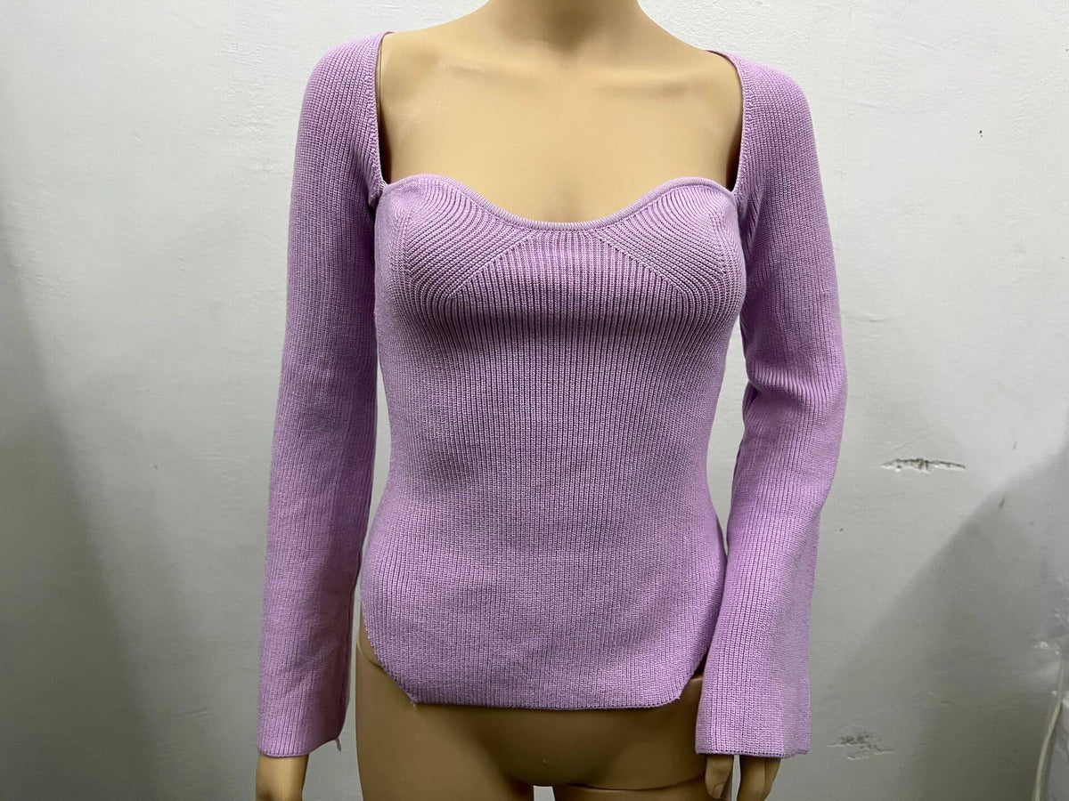 YourBrand Women's Off-Neck Pullover Long Sleeve Sweater – Stylish Versatile Design | Phonax Services