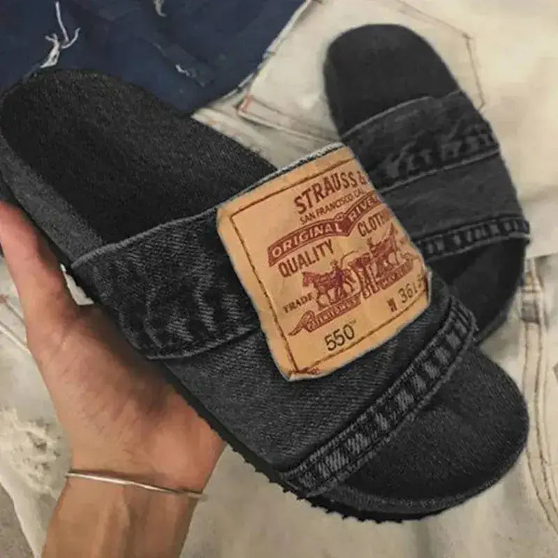 DenimDream Women's Summer Sandals – All-Day Comfort and Stylish Design | Phonax Services