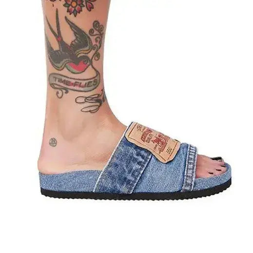 DenimDream Women's Summer Sandals – All-Day Comfort and Stylish Design | Phonax Services