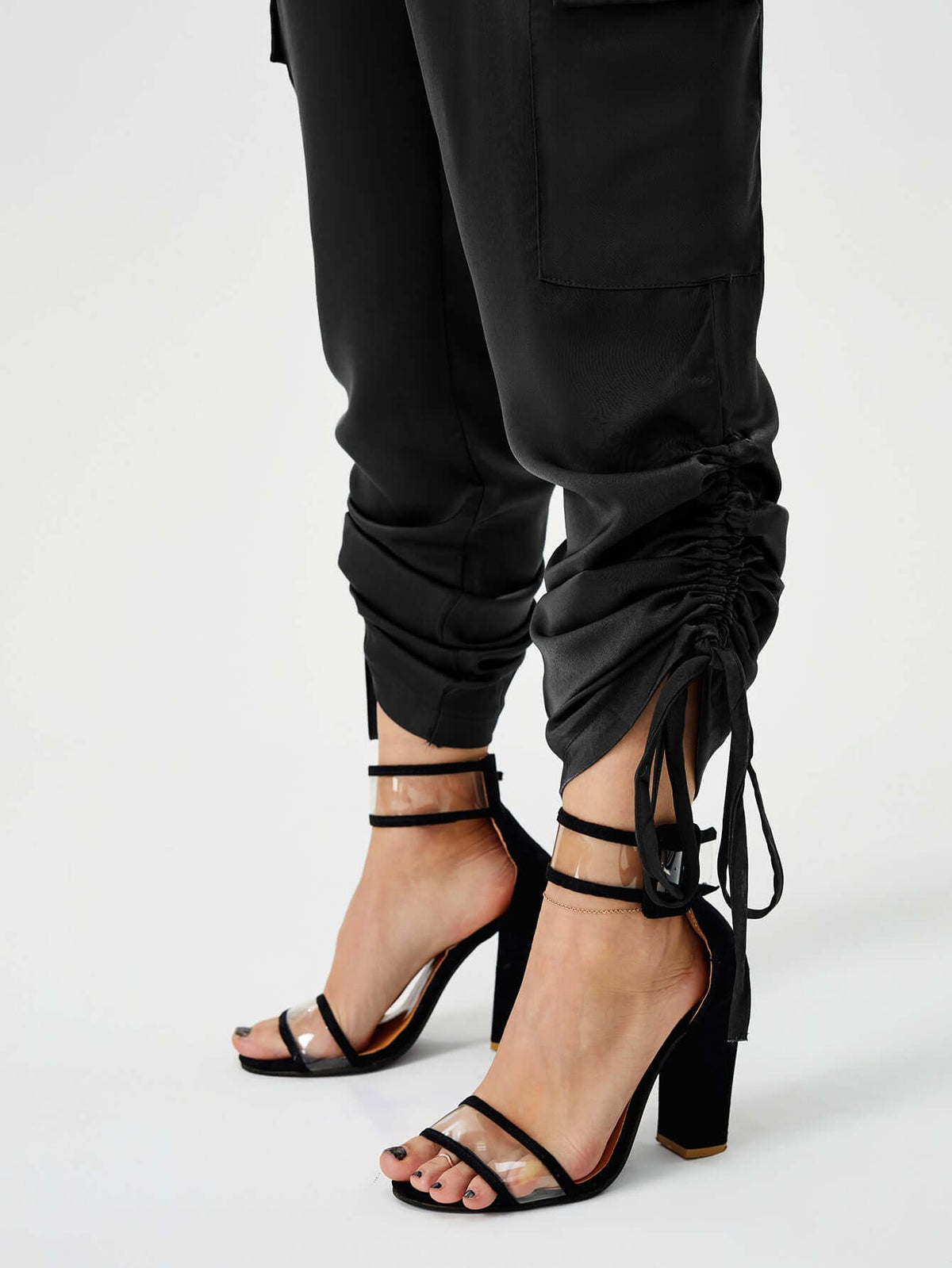 Satin Luxe Women's Jogger Pants – Silky Soft Comfort and Style | Phonax Services